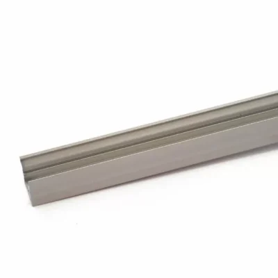Profilé en aluminium 16x16 pour bandes LED fourni avec un couvercle opale