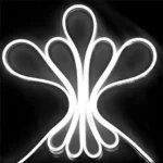 LED strip 230V Neon flex koud-wit IP65 per meter