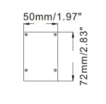LED lichtbalk Linear 1200mm Warm-wit