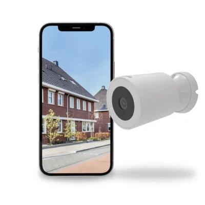 Caméra de sécurité Smart Spotlight 2K pour l'extérieur